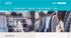 Desktop Screenshot of epsi-finland.org