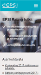 Mobile Screenshot of epsi-finland.org