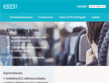 Tablet Screenshot of epsi-finland.org